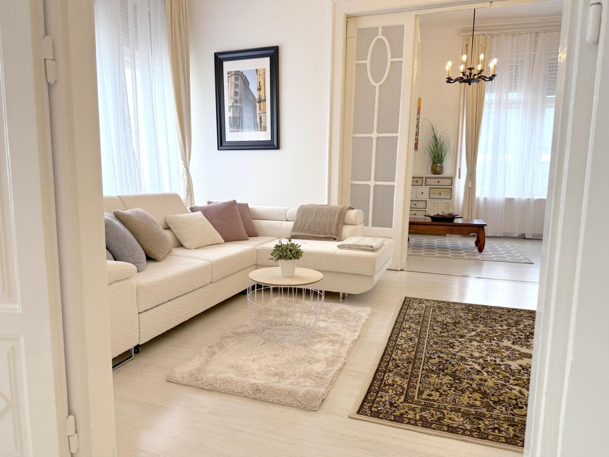 Elegant 125M2 Apartment In Center Of Budapest Kültér fotó